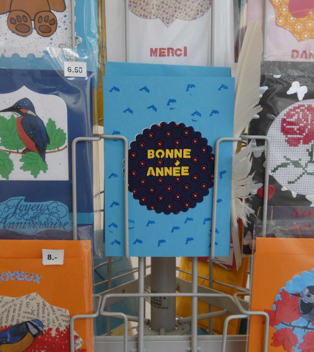 Bonne année avec les dauphins