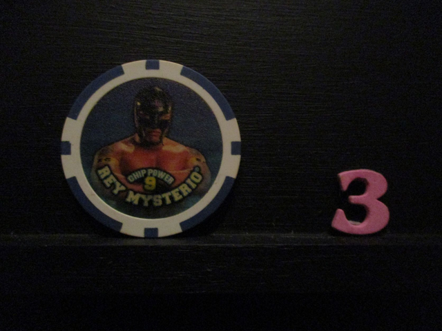 Rey Mysterio - Chip Power 9 Original Wrestling Chipz (3)