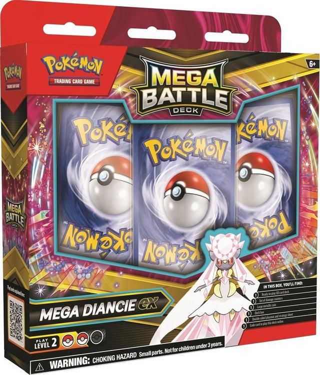 Pokemon TCG: Mega Diancie Ex Mega Battle Deck