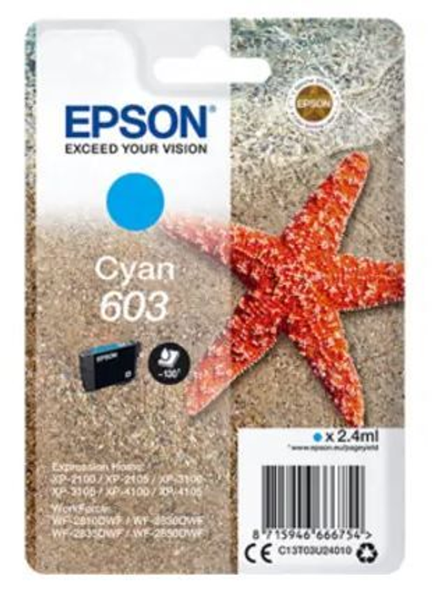 603 ORIGINALE EPSON CYAN EC000181