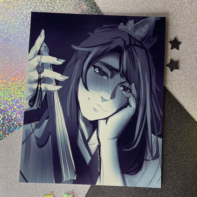 Nie Huaisang | The Plot King Print