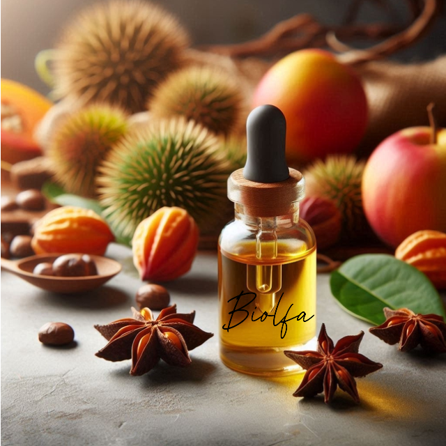 Huile Végétale de Ricin - Flacon en verre à pipette de 10 mL