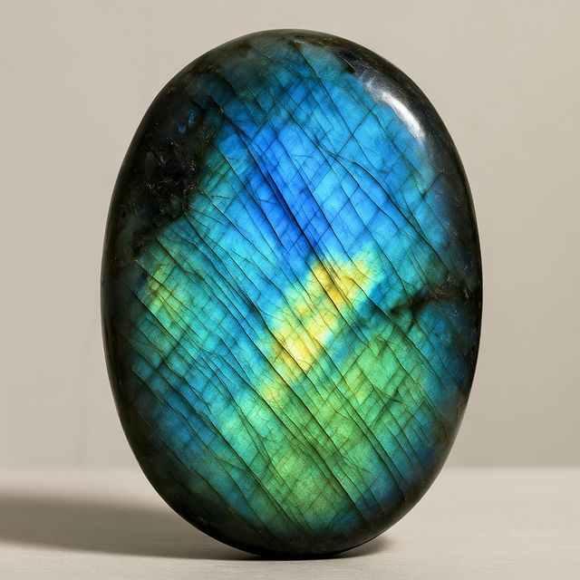 GALET DE LABRADORITE 