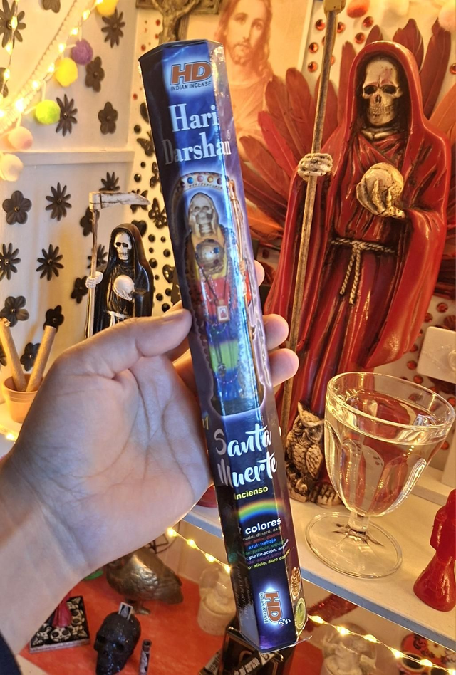 Encens de la Santa Muerte 7 couleurs