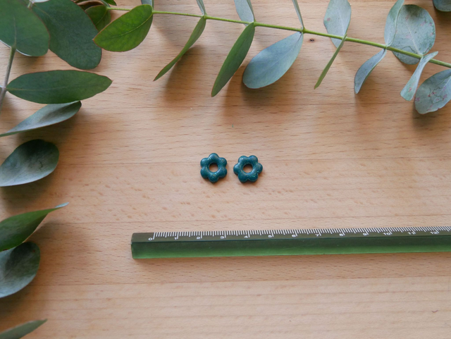 Mini mini bloom vert foncé