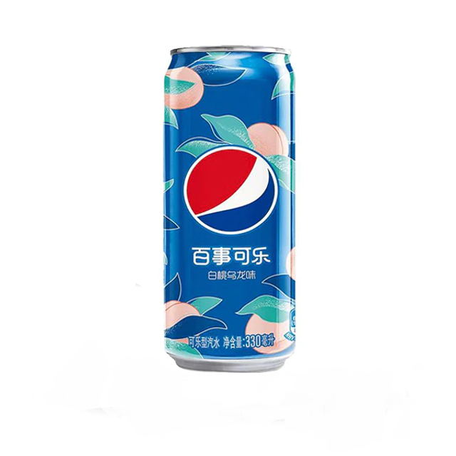 Pepsi White Peach 0.33l