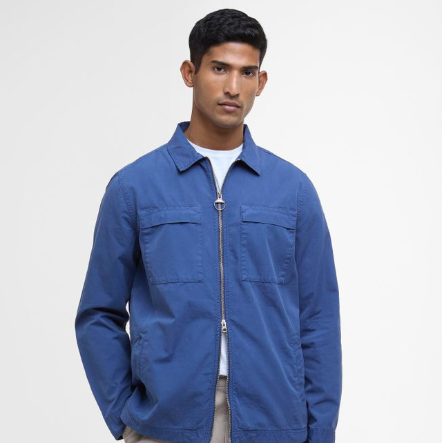 Barbour Glendale Overshirt Oceana