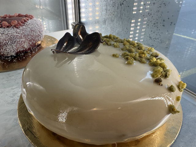 Gâteau pistache - noisette