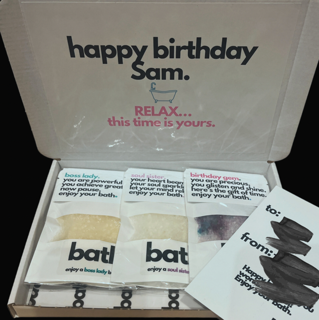 birthday variety bath.saltbox 