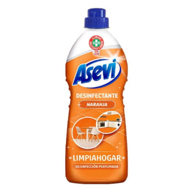 Asevi Orange Multi surface disinfectant cleaner 1.1L 