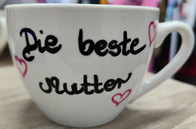 Handmade Das perfekt geschenk Kaffeebecher mit Duftkerze