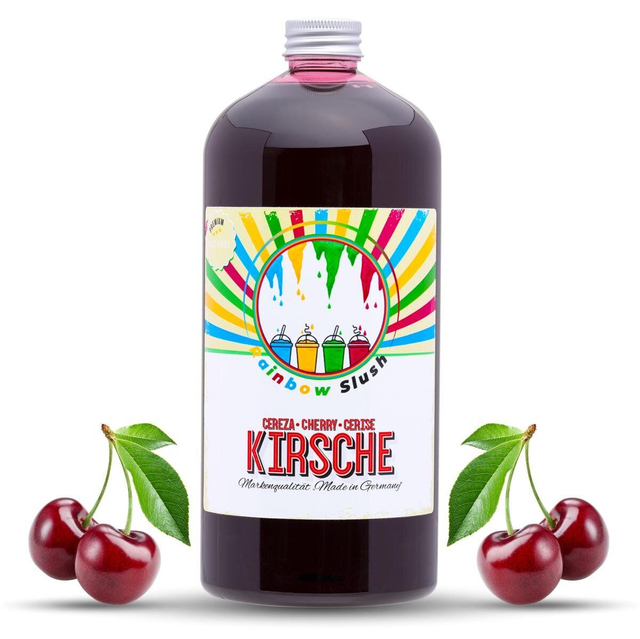 1L Slush Sirup Kirsche für 6 Liter Slush-Eis