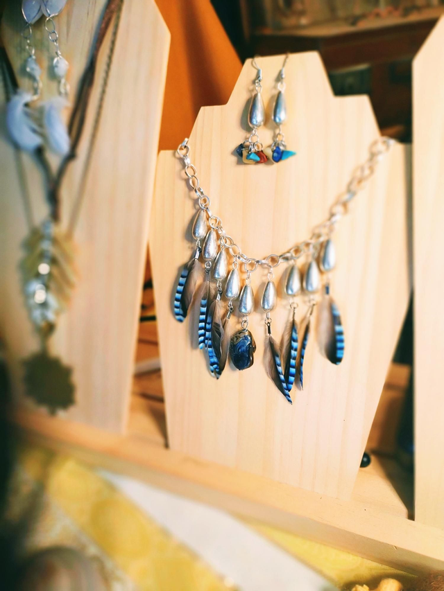 Collana Ghiandaia Azzurra 