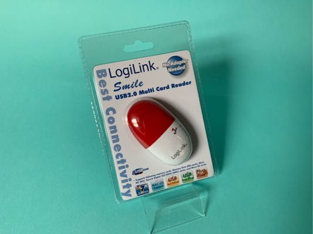 LogiLink USB2.0 Multi Card Reader "Smile" 