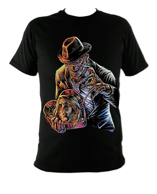 Freddy Krueger Head T-shirt 