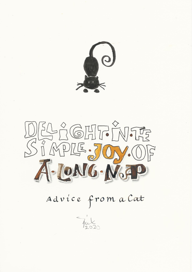 Kissojen viisauksia Delight in the simple joy