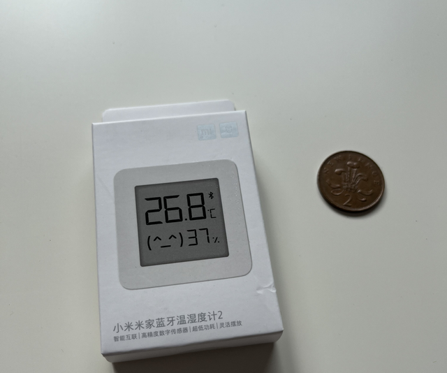 Xiaomi Bluetooth temp and humidity sensor