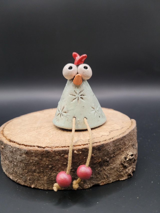 Poulette CHANTAL, céramique artisanale, faite à la main