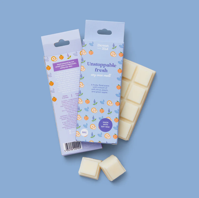 Devon wick Unstoppable Fresh Snap Bar Wax Melts