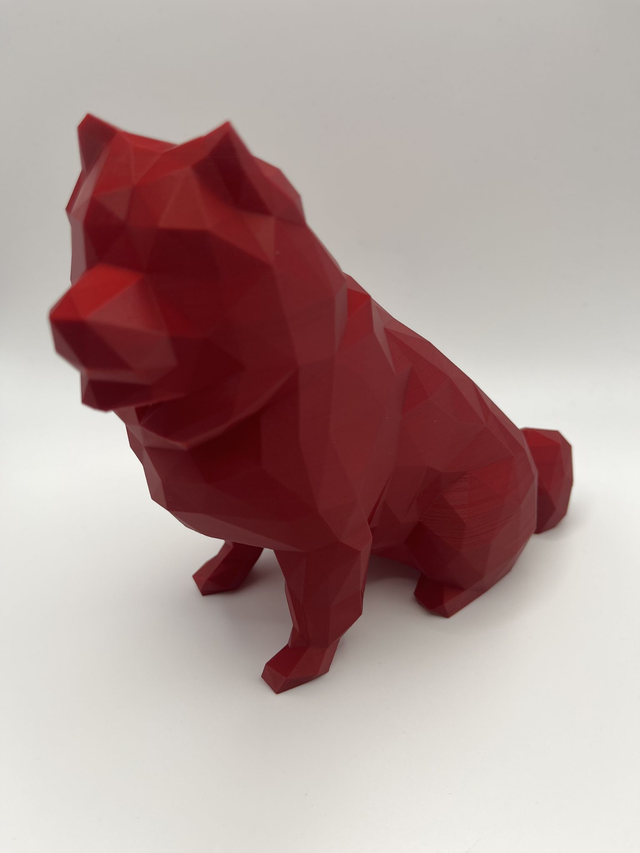 Chow Chow - Poly Statue