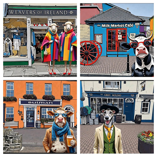 4 Pack of Greeting Cards