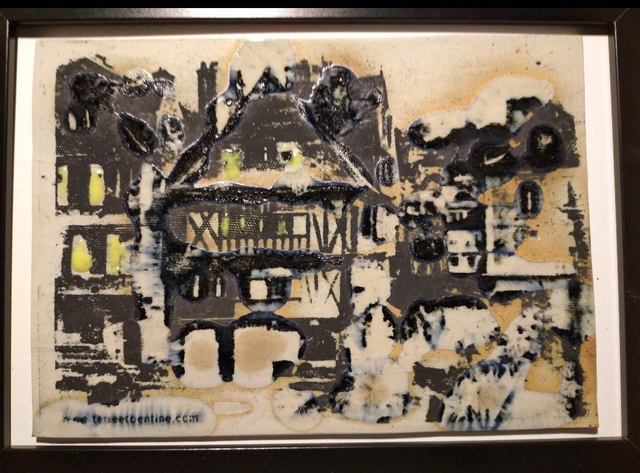 COLLECTION: place des Halles - A4 - pièce UNIQUE 