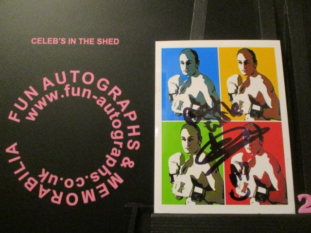 Azran 'Casanova' Qasid Authentic Autographed 6x4.5 Pop Art Limited Edition (2)