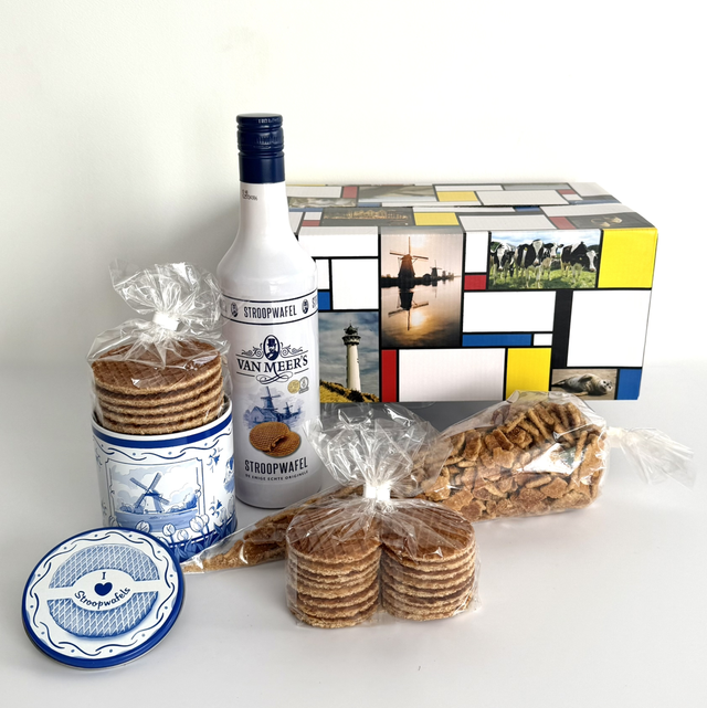 Stroopwafelbox ‘Mondriaan’