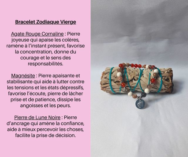 225- Bracelet Zodiaque Vierge