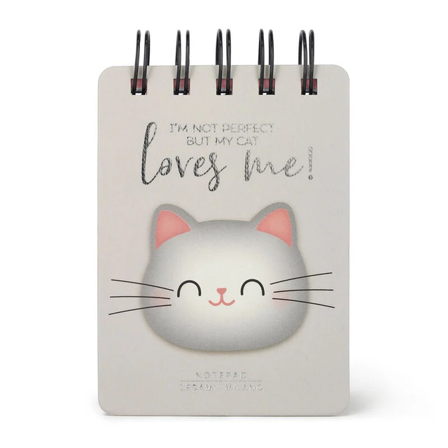Block-Notes Mini Kitty - Spiral Notepad