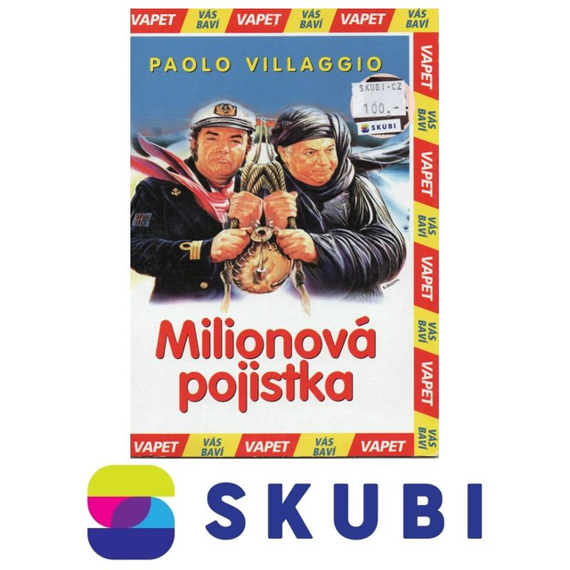 DVD Milionová pojistka / Com'è dura l'avventura - česky, italsky