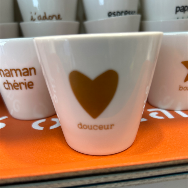 Mini mug cœur 