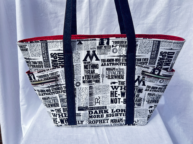 Premium Tote Bag - Harry Potter inspired (Daily Prophet)