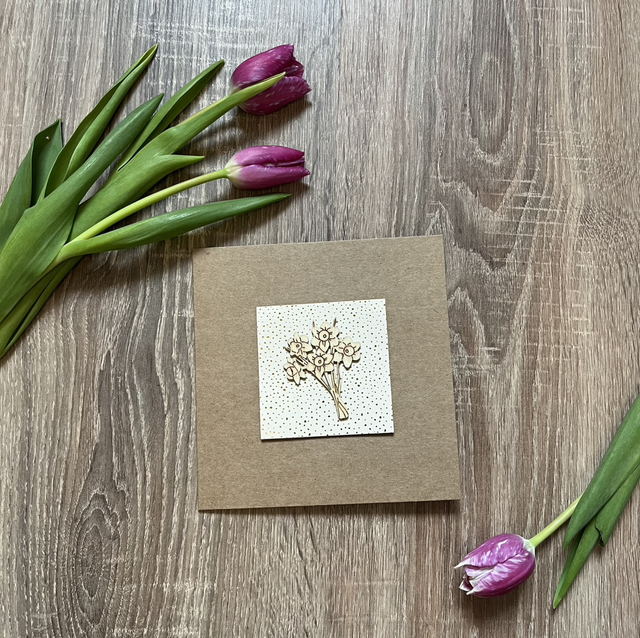 Daffodil Springtime Card