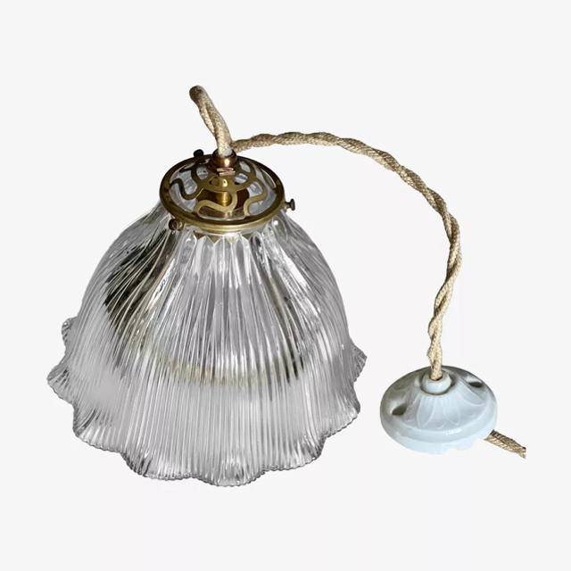 Suspension ou baladeuse Holophane fil corde