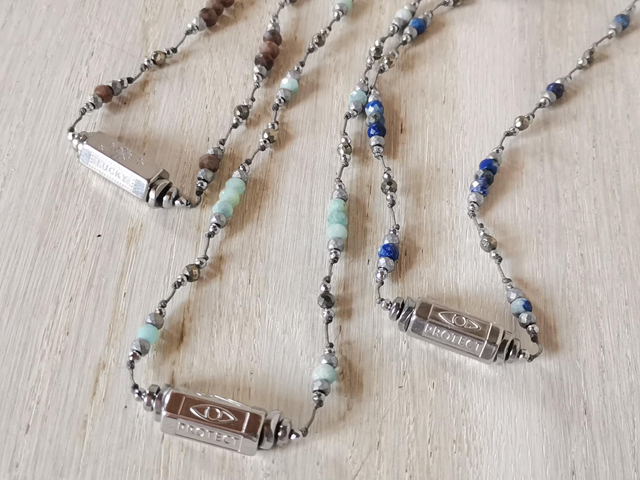 Collier Vérone argenté