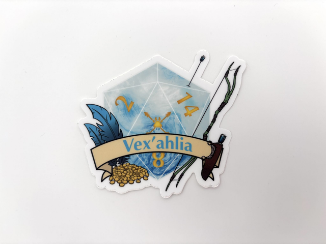 Dice Machina - Vex'ahlia inspired D20 