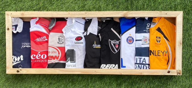 Custom Drift Wood Multi-Shirt Frame