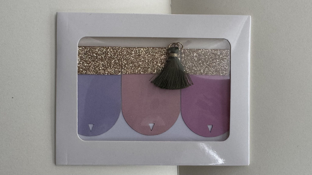 Les basics Flora, coffret de 3 marque-pages magnétiques