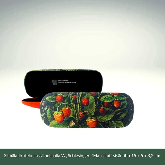 Silmälasikotelo – Schlesinger, Mansikat
