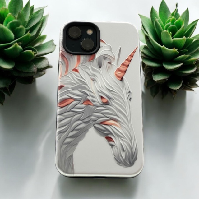 Coque personnalisée  - Licorne iPhone 13 / 14