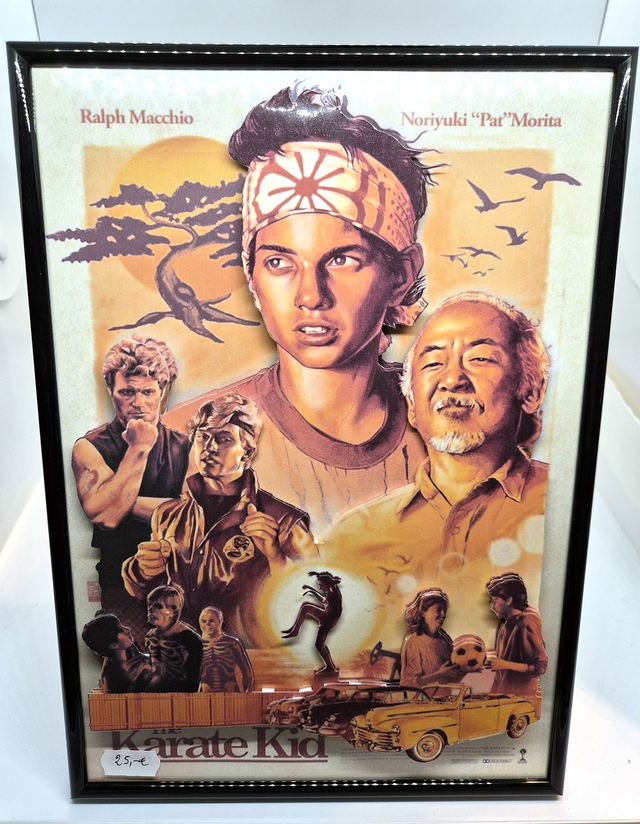 Cadre 3D - Karaté Kid