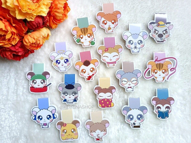 Hamtaro Marcapáginas / Bookmarks