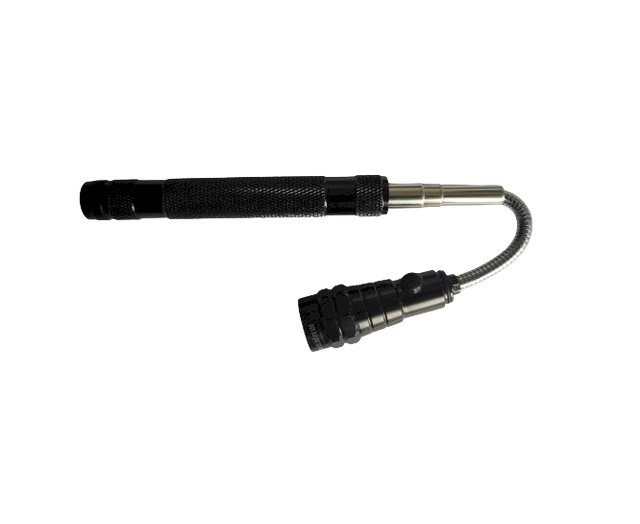 Lampe métal télescopique magnétique pliable