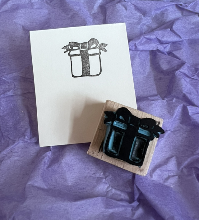 Tampon cadeau - stamp-tober 2024 