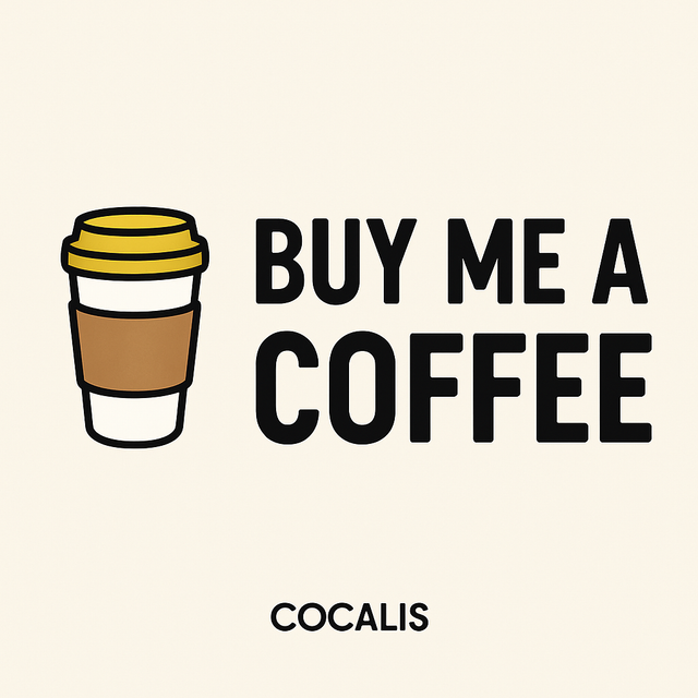 Buy me a coffee | Cocalis