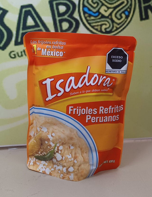 Bohnen Peruanos püriert Frijoles Peruanos refritos Isadora 430 g