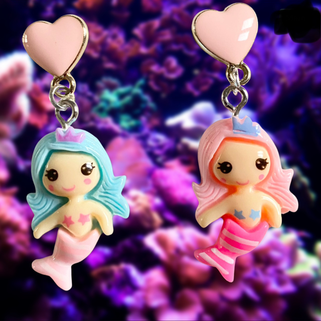 Mismatch Mermaid Earrings 