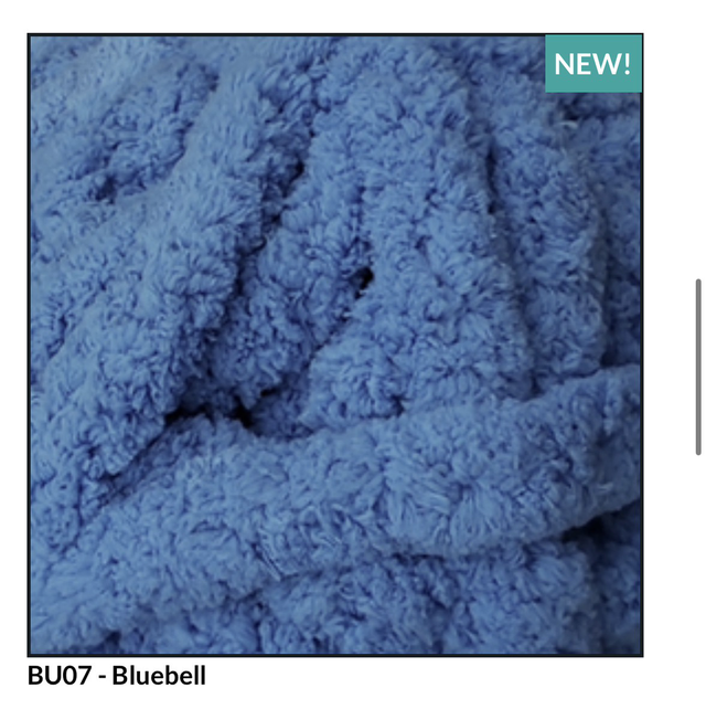 James C Brett Big Un BU07 Bluebell