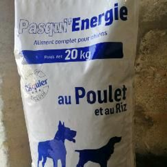 pasqui' 20kg énergie poulet